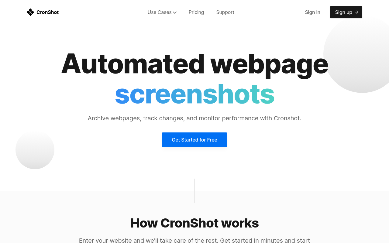 cronshot.io