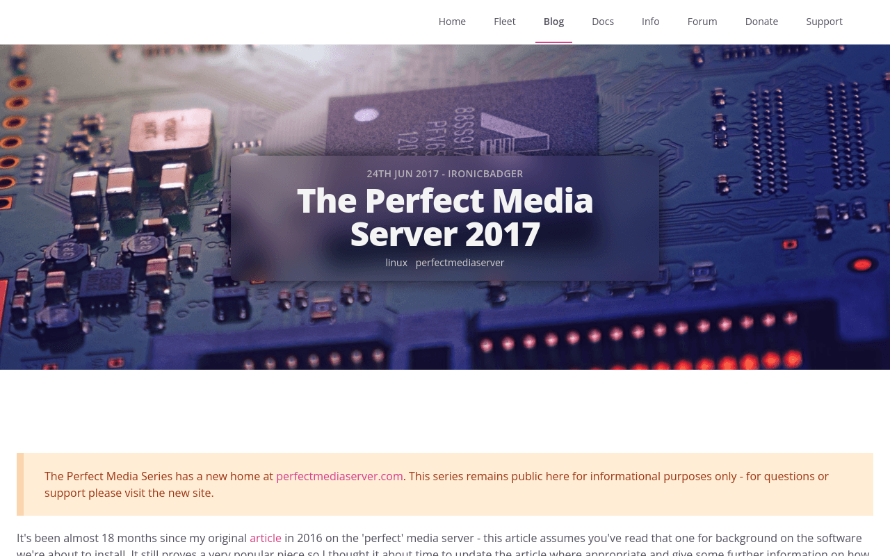 The Perfect Media Server 2017