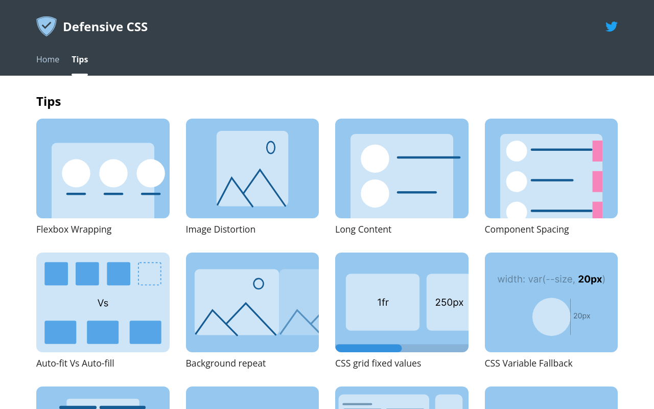 Practical CSS and design tips that helps in building future-proof user interfaces.