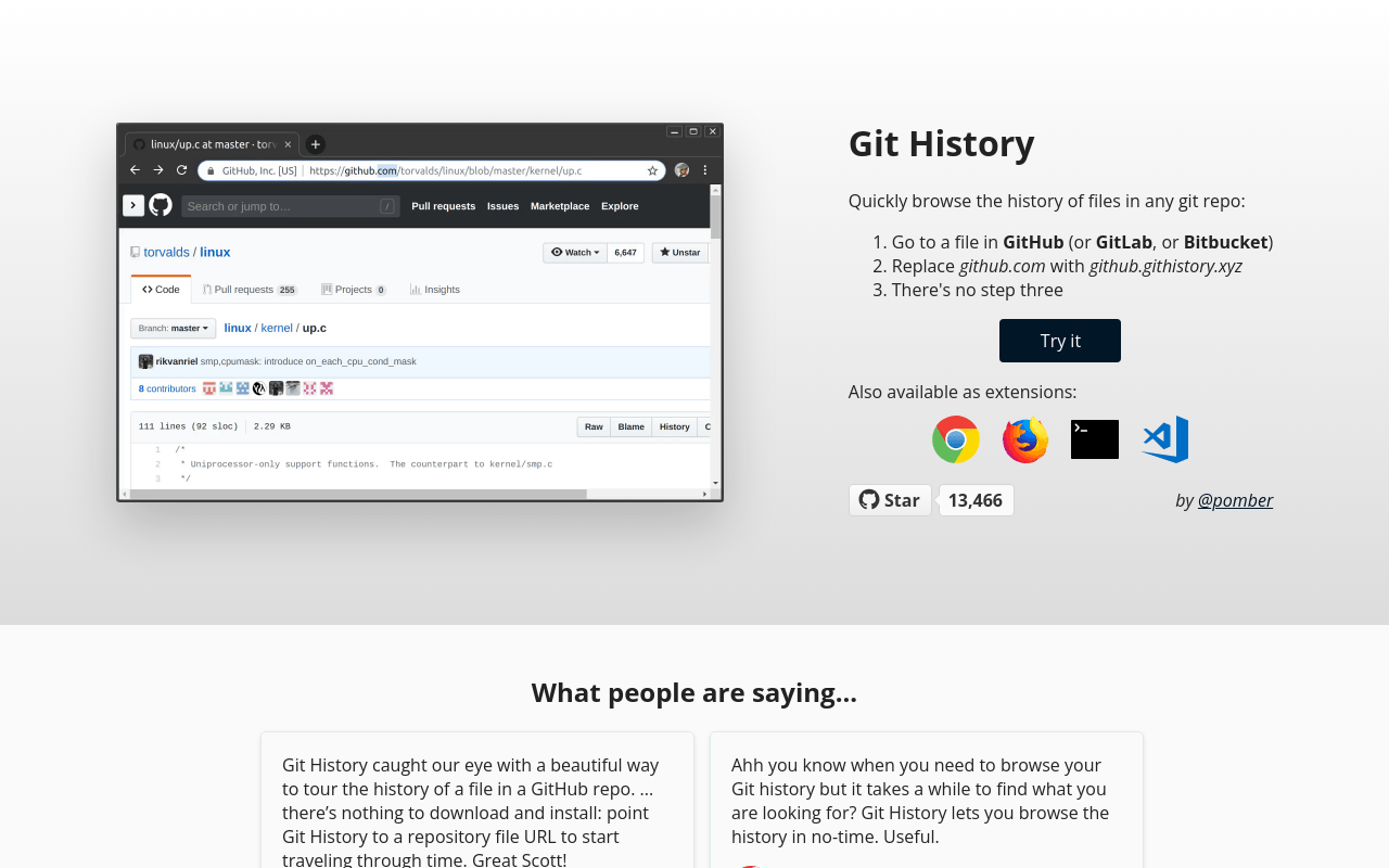 Git History