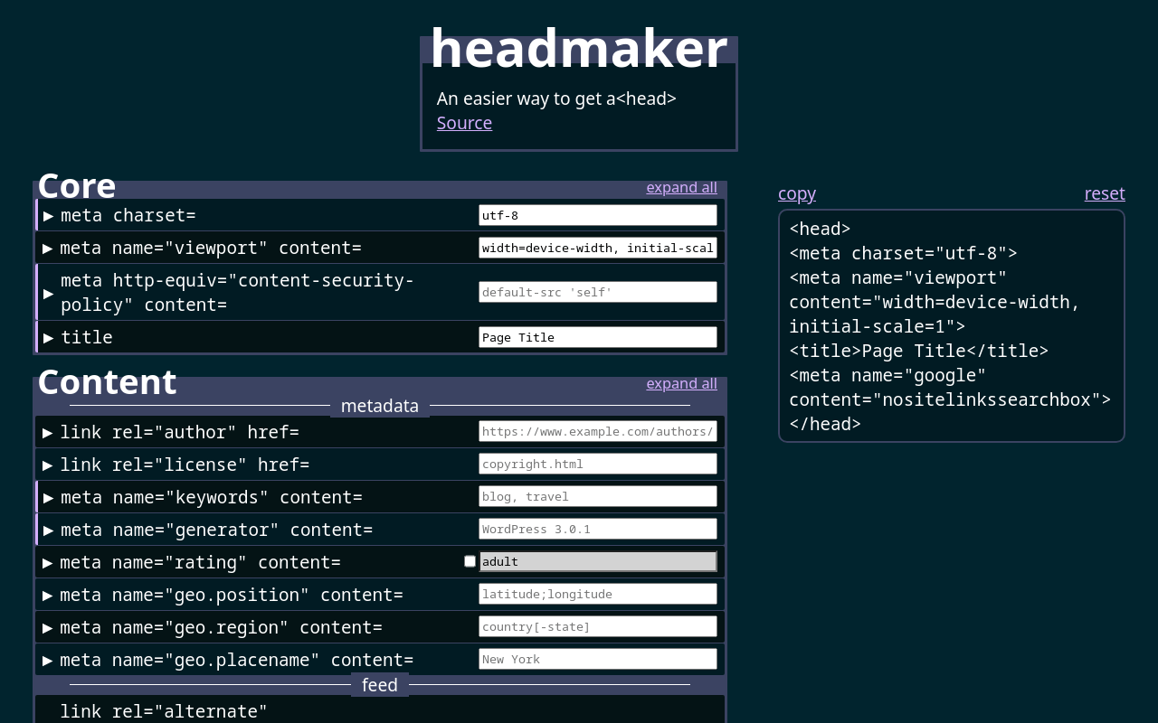 headmaker