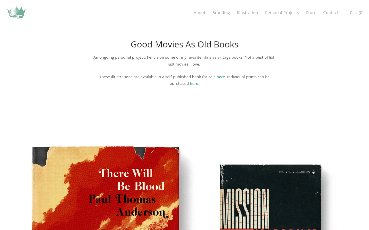 Good Movies as Old Books — the Design Office of Matt Stevens - Direction + Design + Illustration