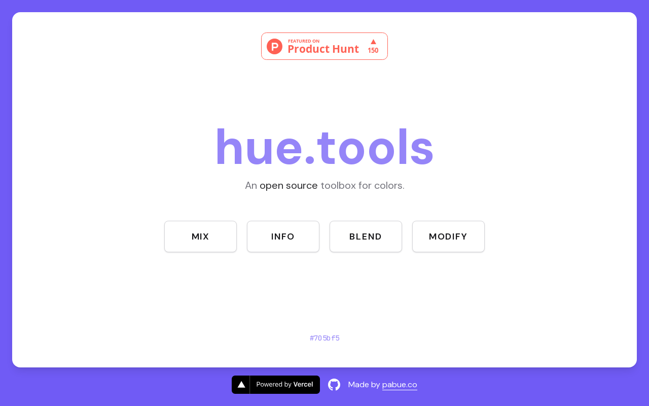 hue.tools