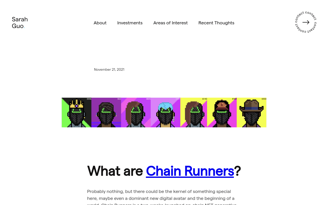 Chain Runners