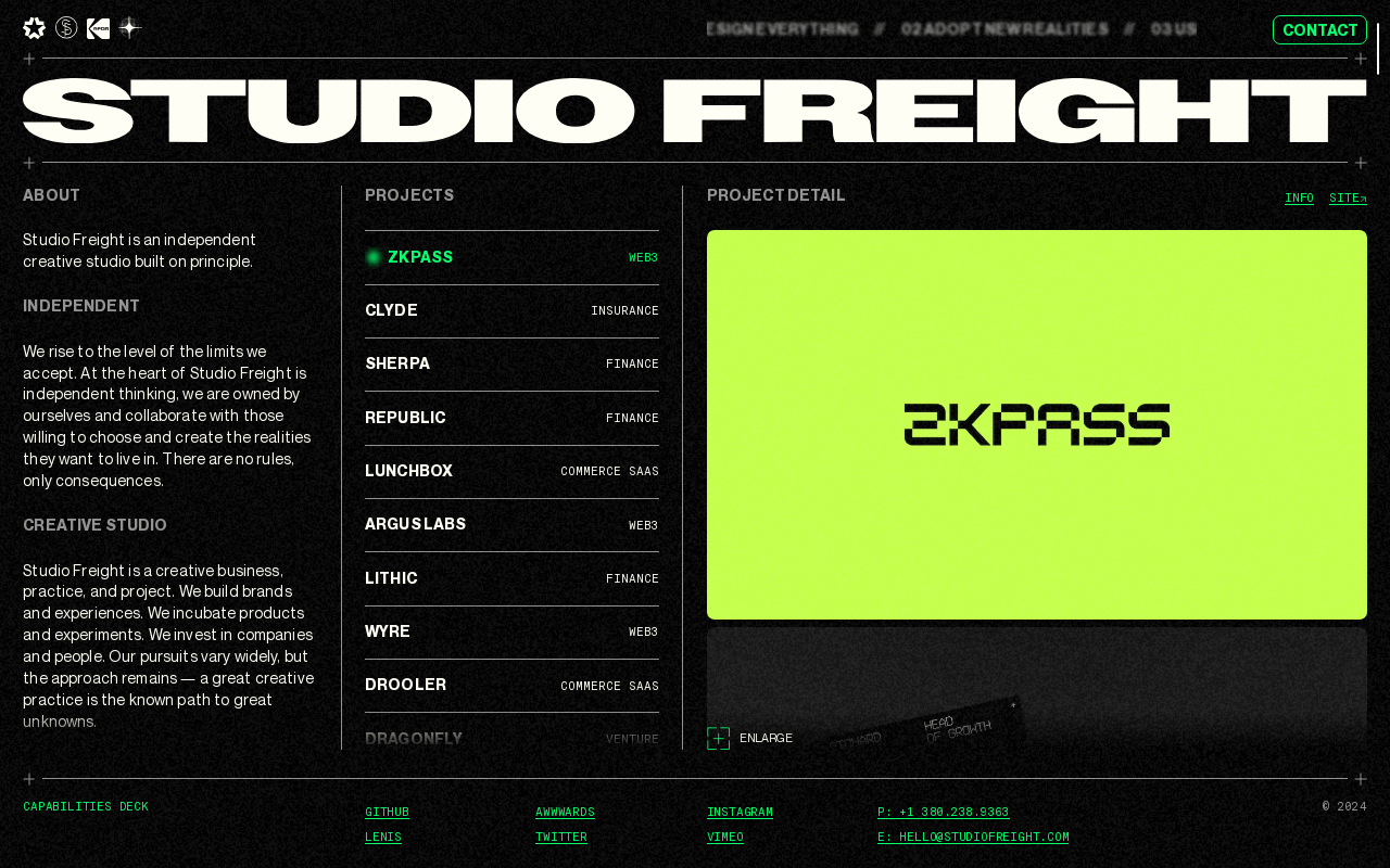 Studio Freight - Built on Principle