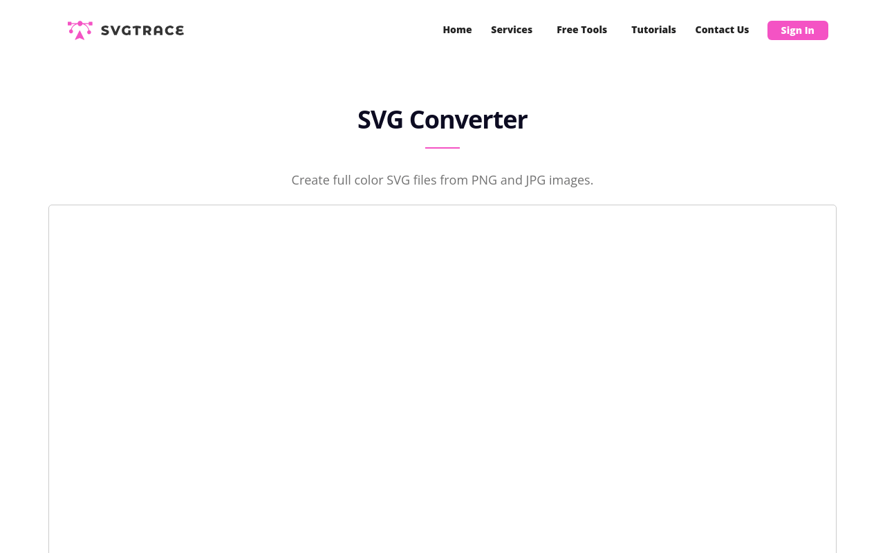 PNG to SVG (Color) - SvgTrace