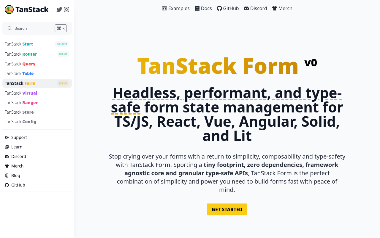 TanStack Form