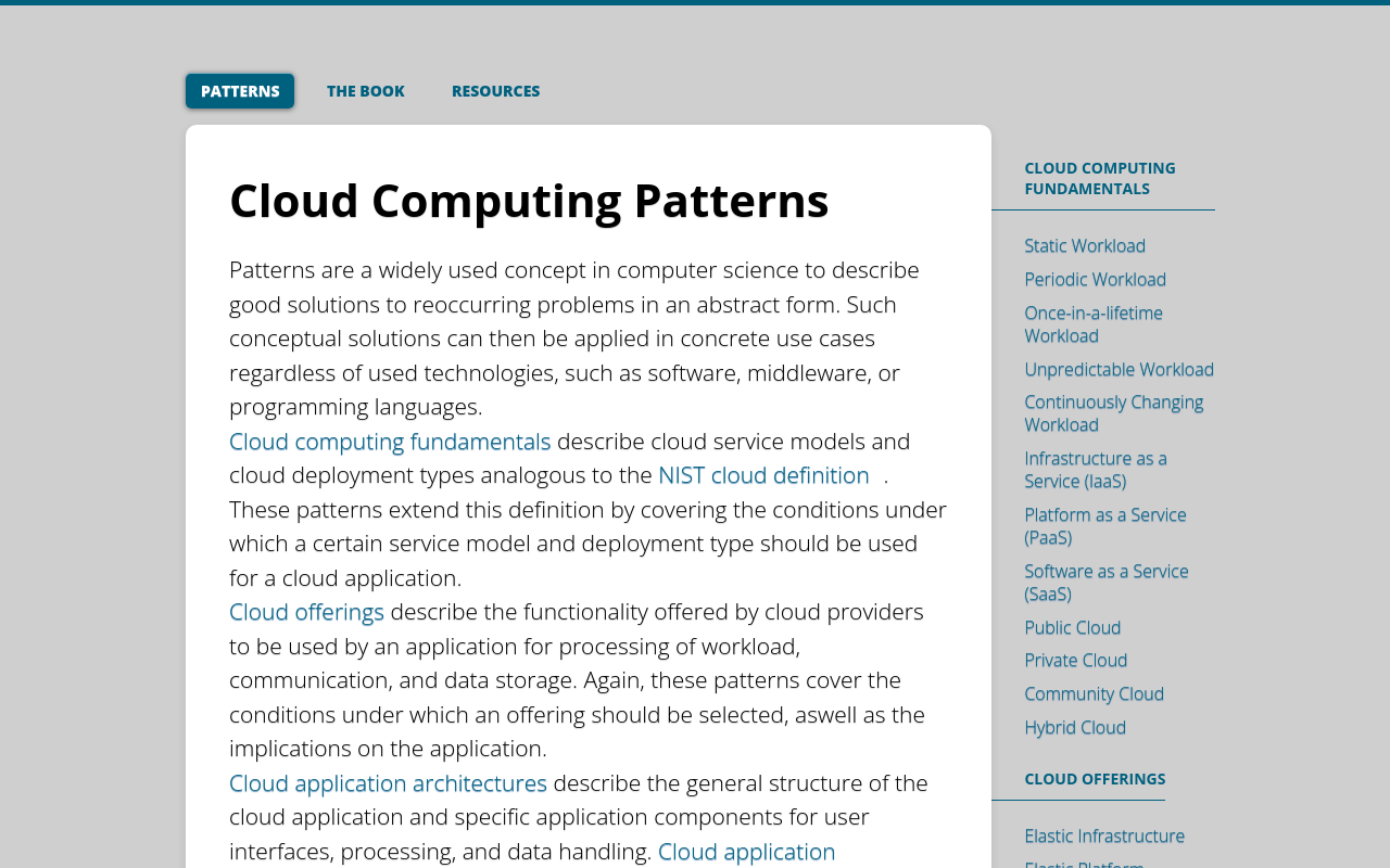 Cloud Computing Patterns | Summary of the book “Cloud Computing Patterns” b