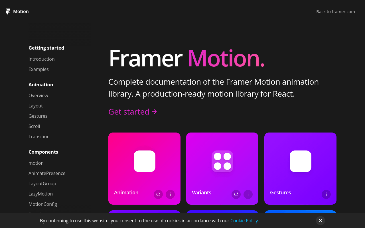 Documentation | Framer for Developers