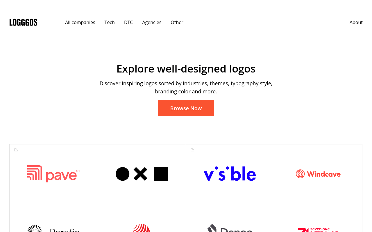 Logggos — Well-Designed Logos for Your Inspiration