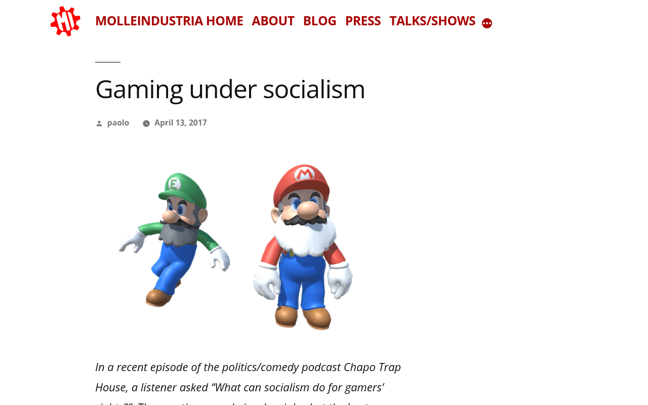 Gaming under socialism