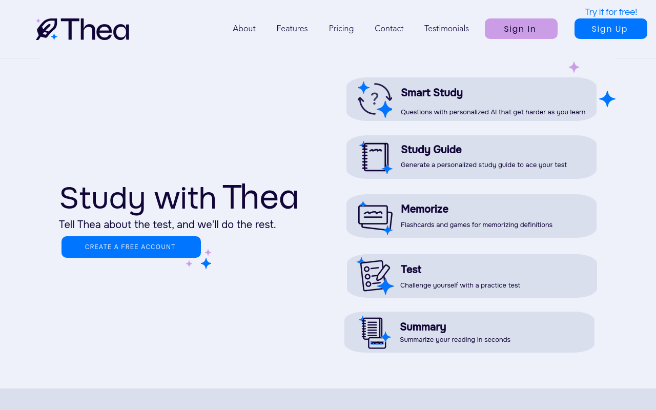 Thea | Student