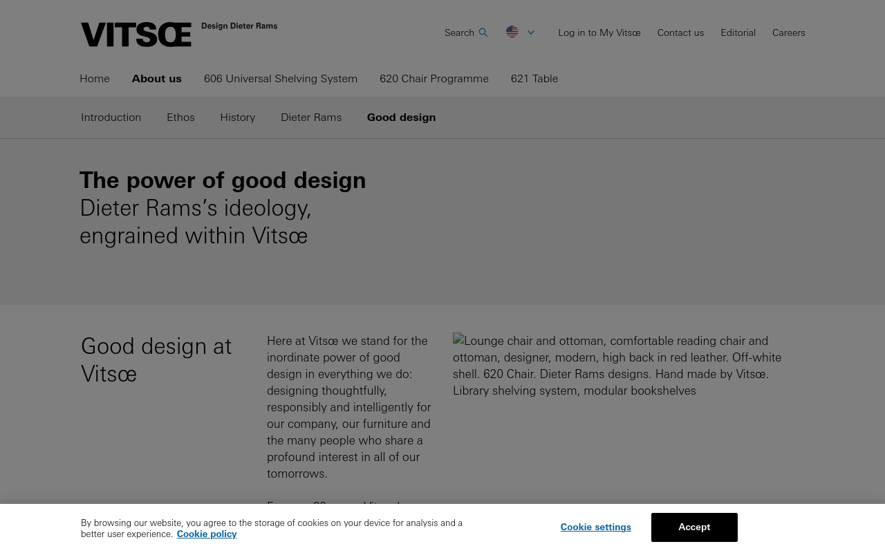 Good design | About us | Vitsœ