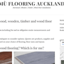 wood flooring auckland