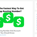What Is Cash App Routing Number