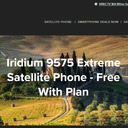 Iridium satellite phone