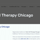 stem cell therapy chicago